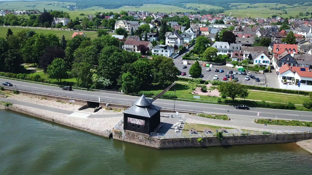 Spring in Oestrich-Winkel (Rheingau, Germany) - DJI Mavic Pro [4K]