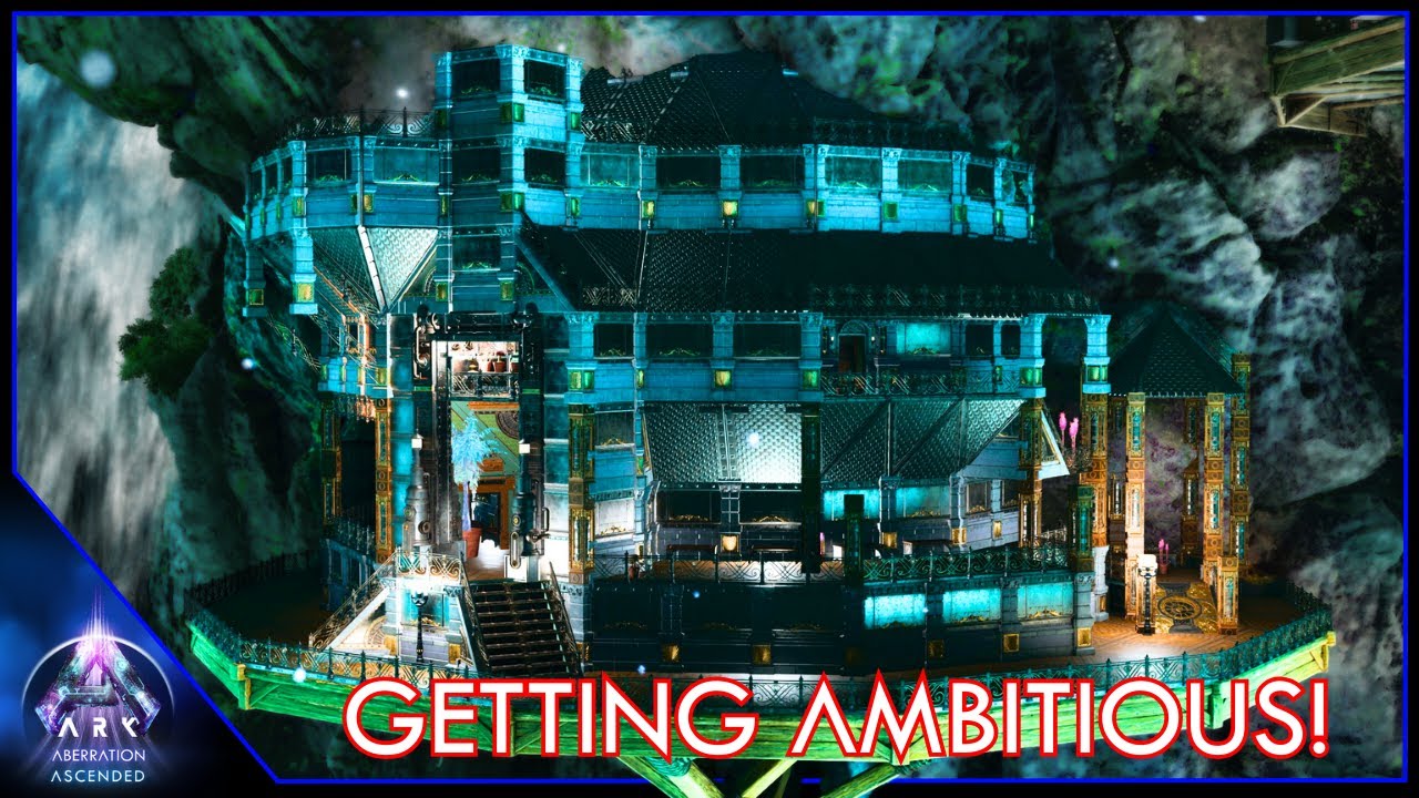 I Built A Huge Steampunk Platform Base! | Ark Aberration Ascended EP20