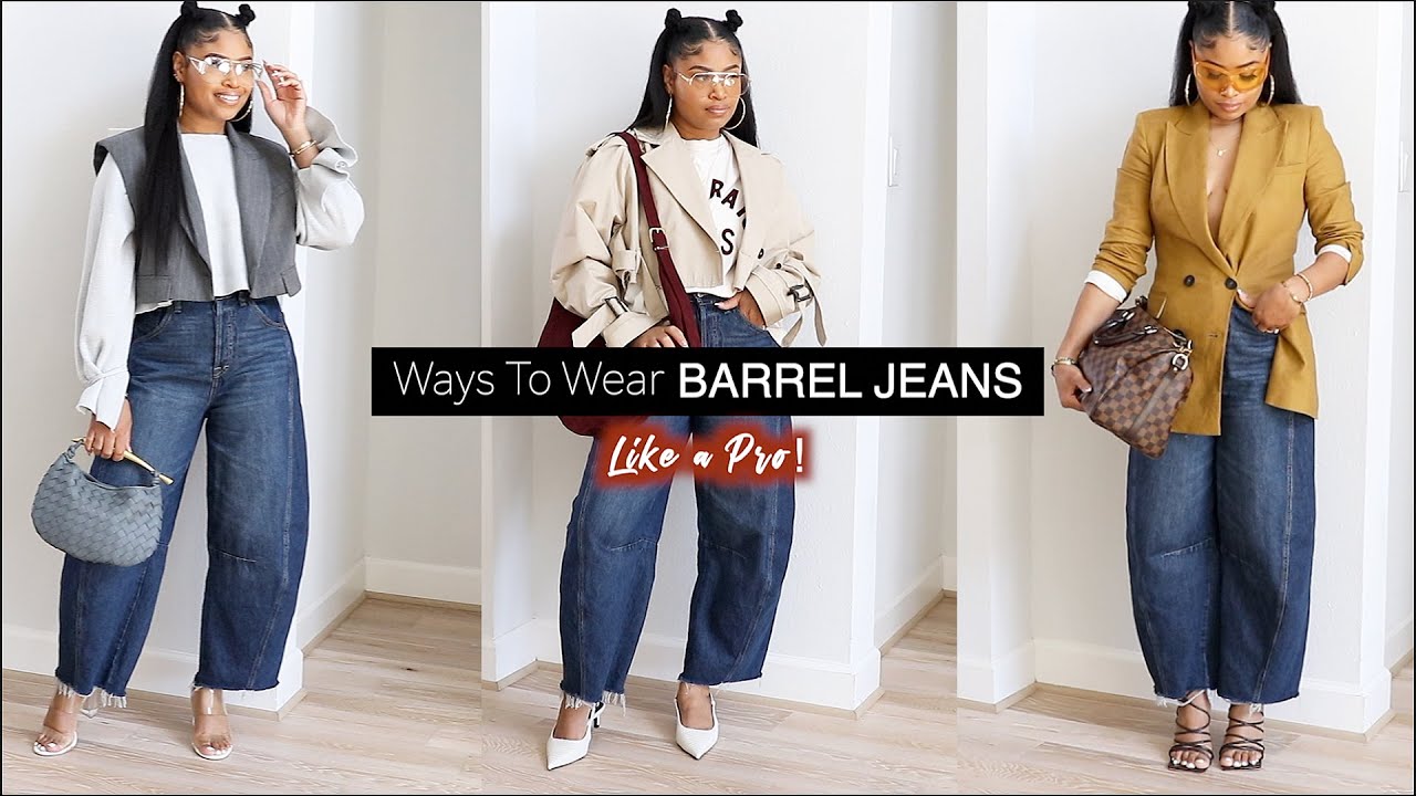 How to Style BARREL JEANS: 6 Chic Outfit Ideas!
