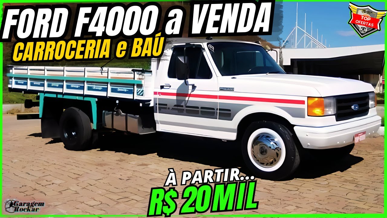 TOP 10 FORD F4000 a VENDA SÓ QUALIFICADO no PRECINHO BAÚ CARROCERIA à PARTIR DE 20 MIL #F4000barato