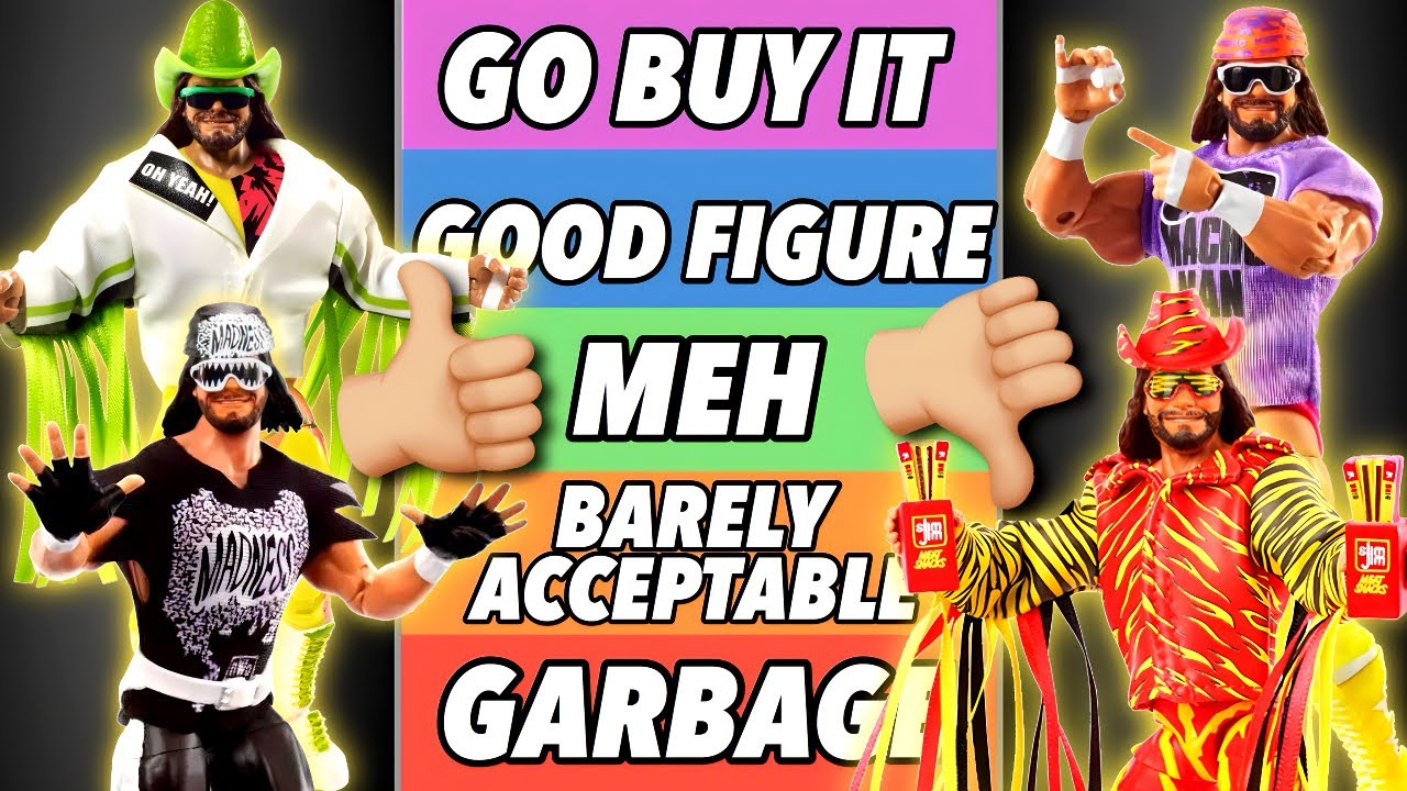 Ranking EVERY Macho Man Randy Savage Figure WORST to BEST!