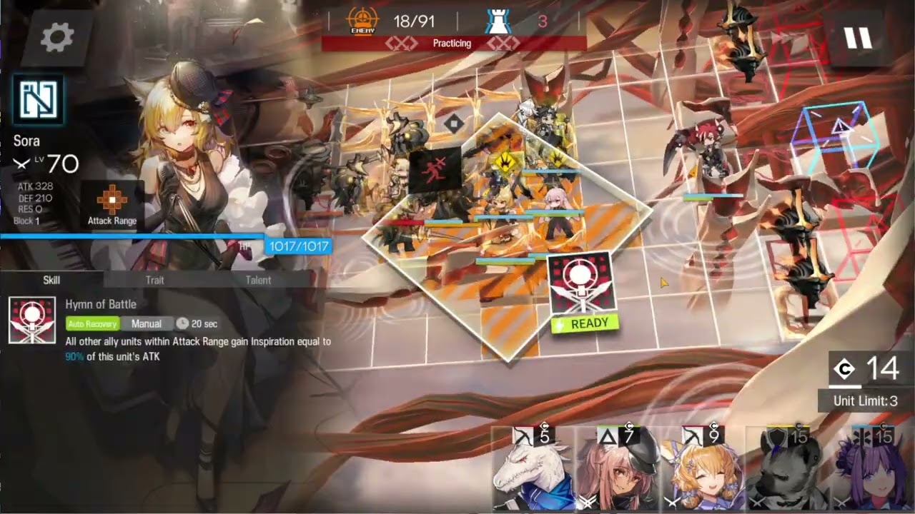 arknights any% routing: 14-21 (s) proof of concept (no commentary)