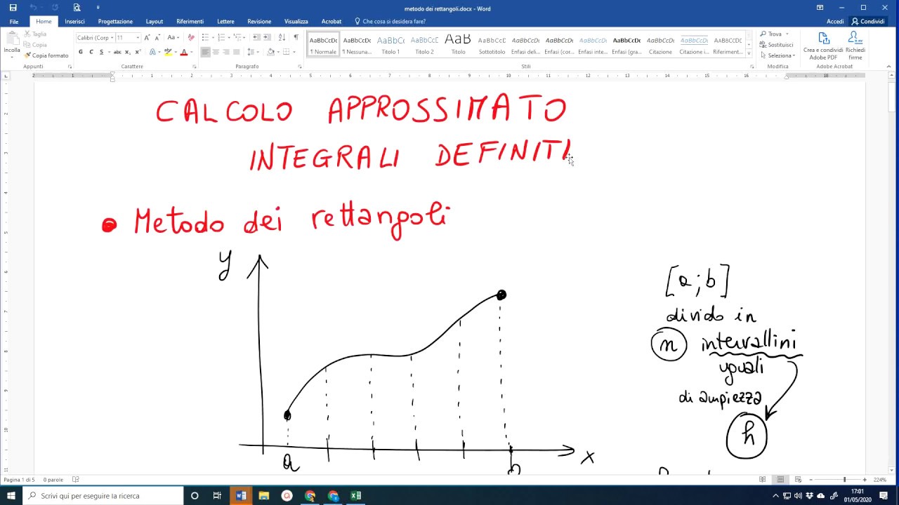 Metodo dei rettangoli