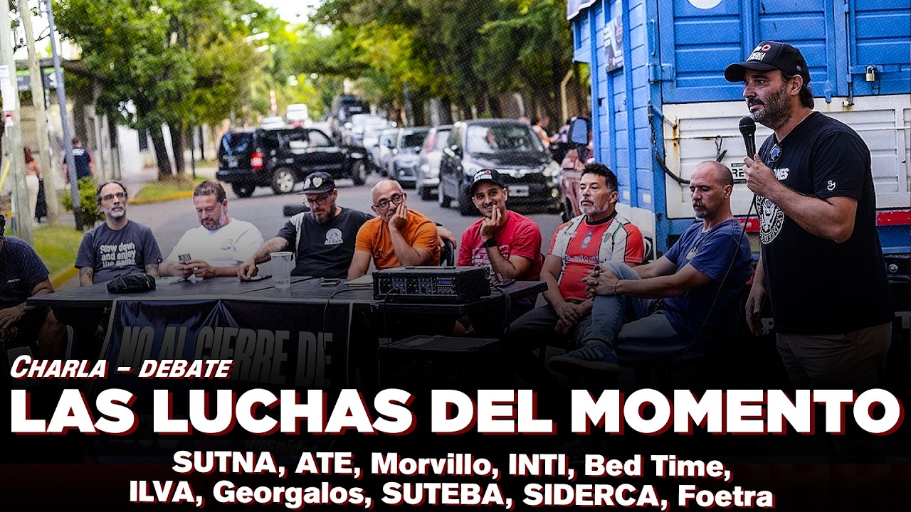 Charla debate // Las luchas del momento