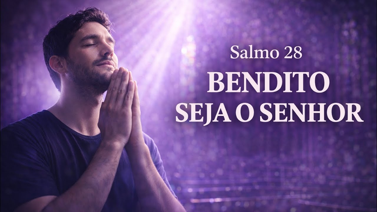 Salmo 28 Cantado | Bendito Seja o Nome do Senhor | Louvor Contemporâneo