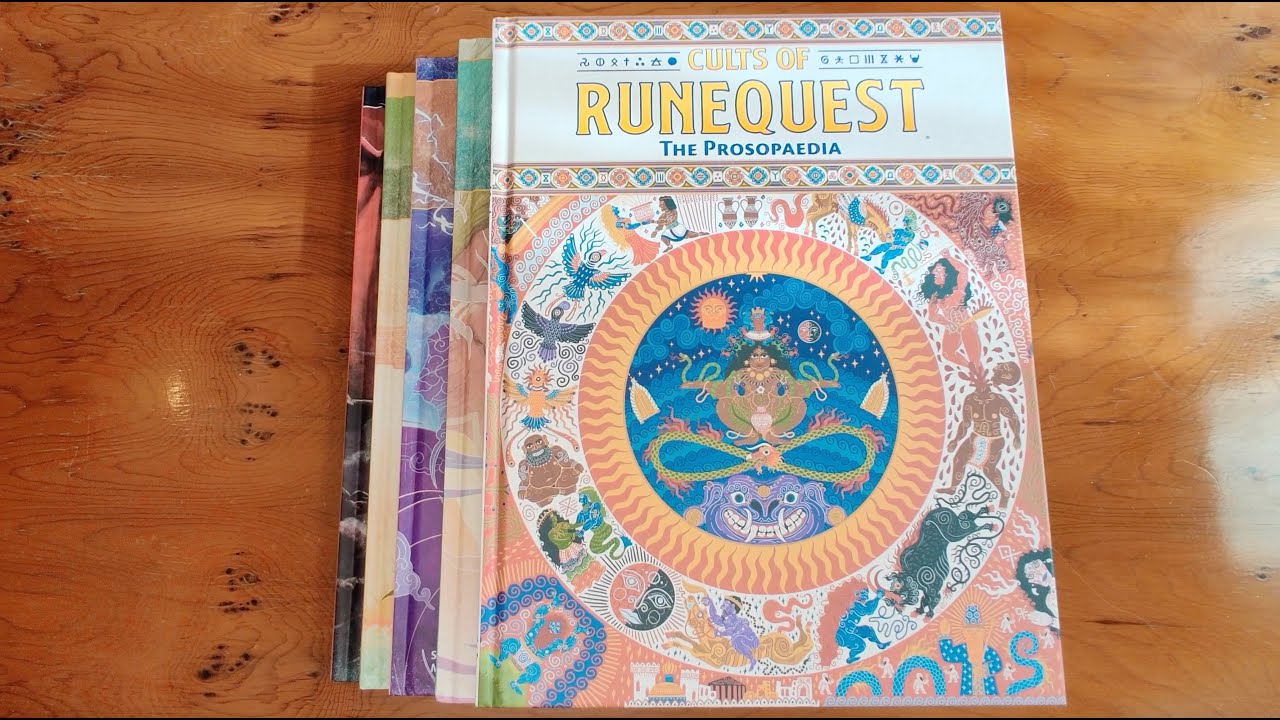 RuneQuest RPG - Cults of Glorantha Series 1 - 5 Review (RQG, Chaosium)