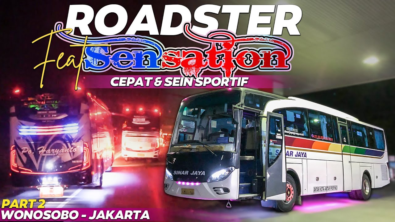 KONVOI SERU🔥 SINAR JAYA INI BEDA DARI YANG LAIN‼️ -Trip Sinar Jaya 33RB (Wonosobo-Cibitung) PART 2