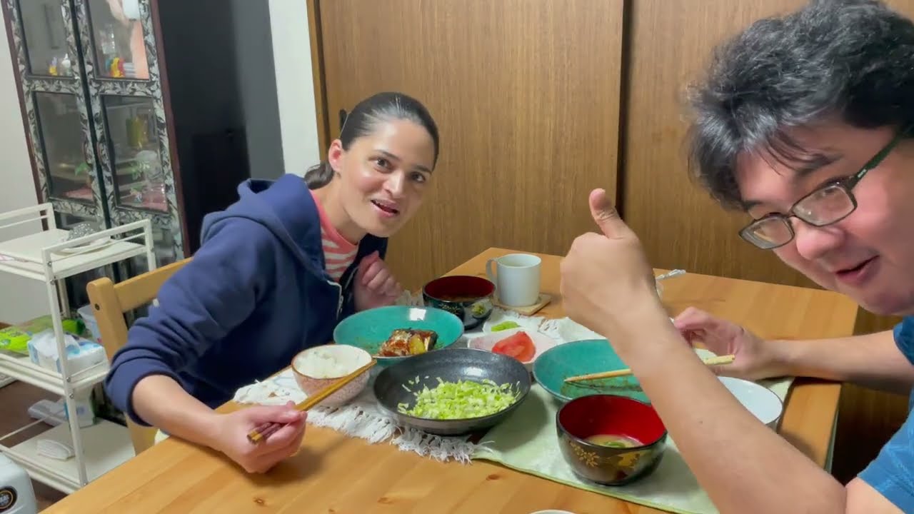 外国人妻が初めてつくった日本食を夫に食べさせてみた