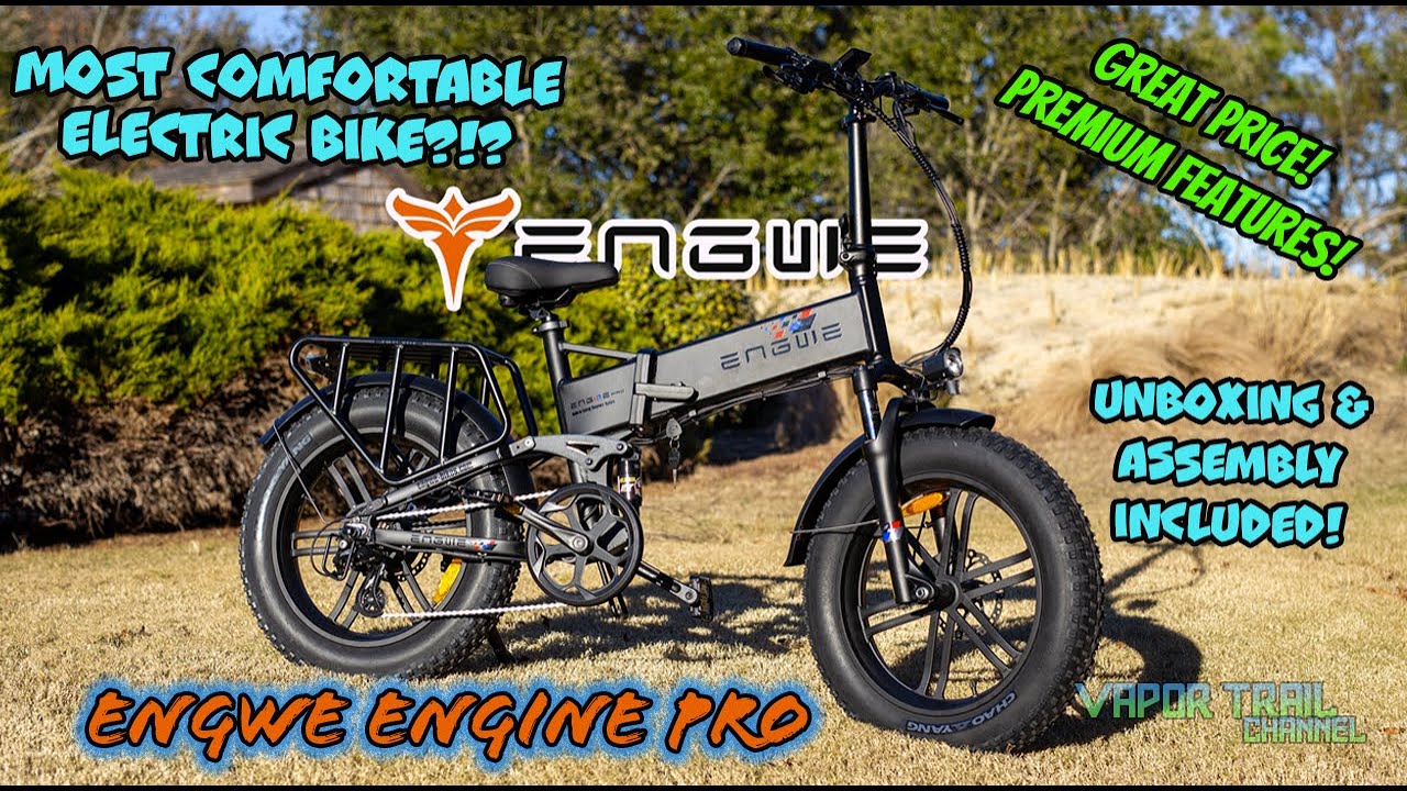 ENGWE Engine Pro - POWERFUL, Folding, Most Comfortable Ride Ebike!