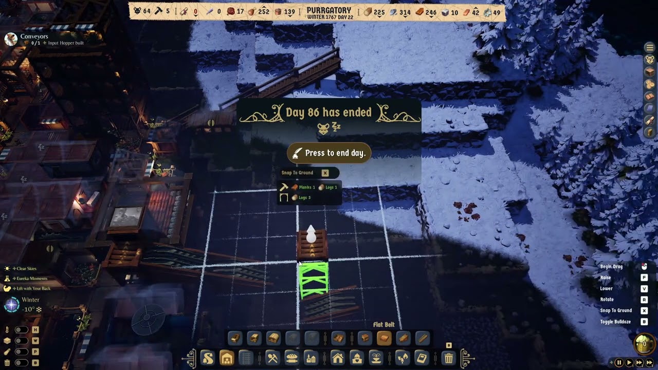 Whiskerwood : Going logistics & Avoiding the loop of death