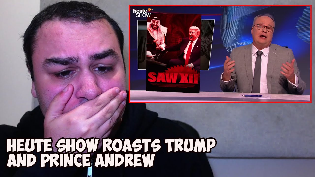 British Reaction To Heute Show DESTROYING Trump and Prince Andrew