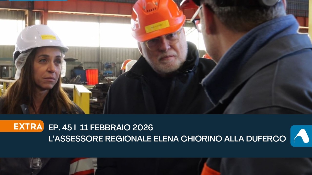 11 febbraio 2026 - Extra P45 - L'assessore regionale Elena Chiorino alla Duferco