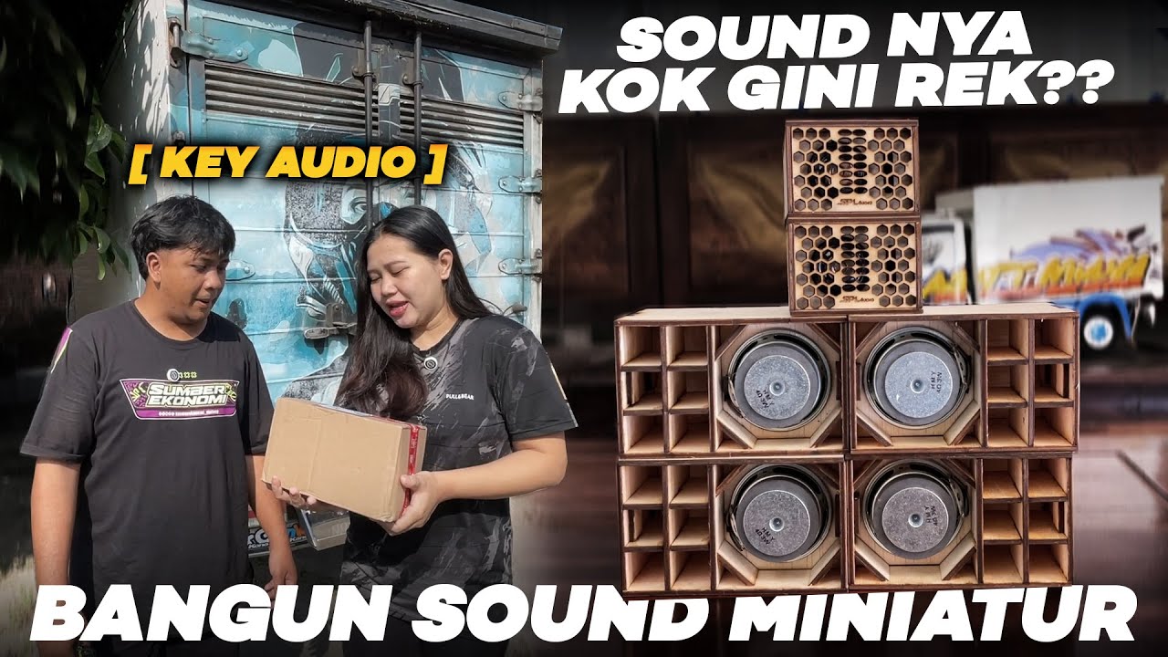 SIAP HOREG‼️ AKHIRNYA KEBELI JUGA SOUND SYSTEM MINIATUR