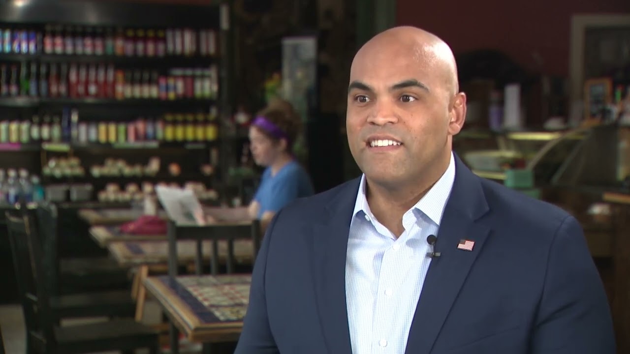 Jack Fink speaks one-on-one with Representative Colin Allred about his campaign for U.S. Senate