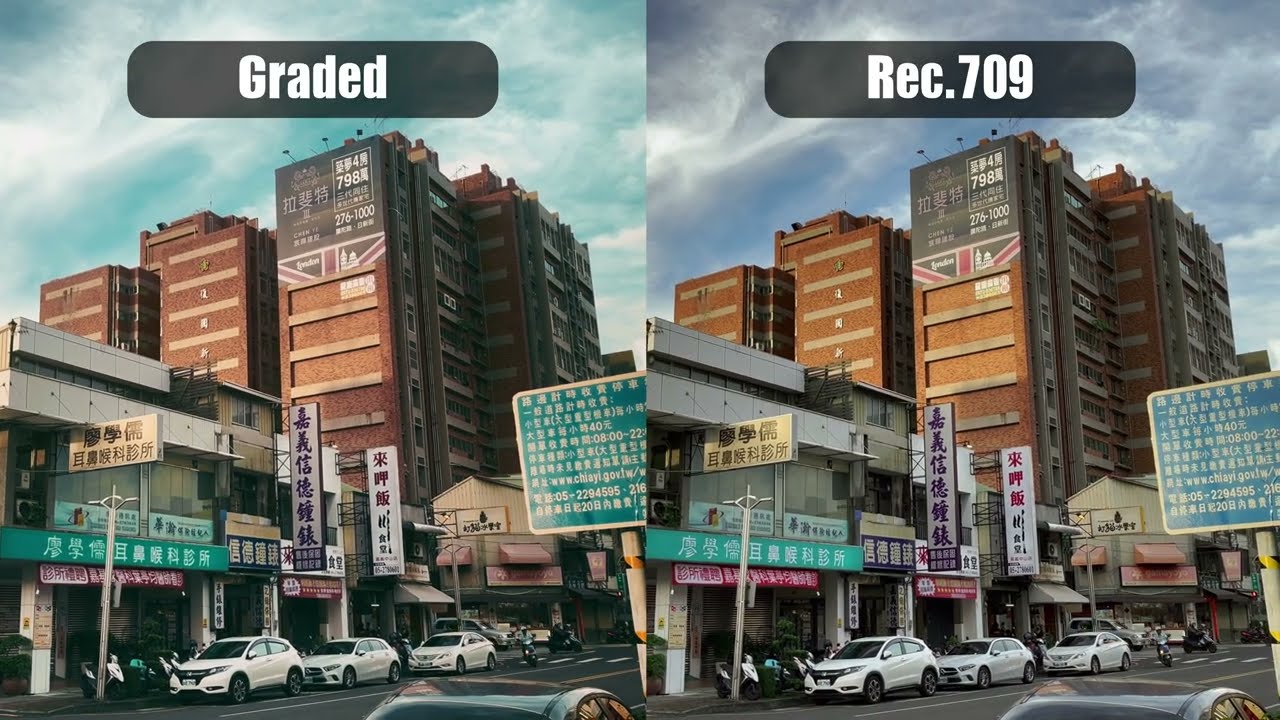 iPhone 12 Pro Max V3 Log Color Grading （街拍調色）