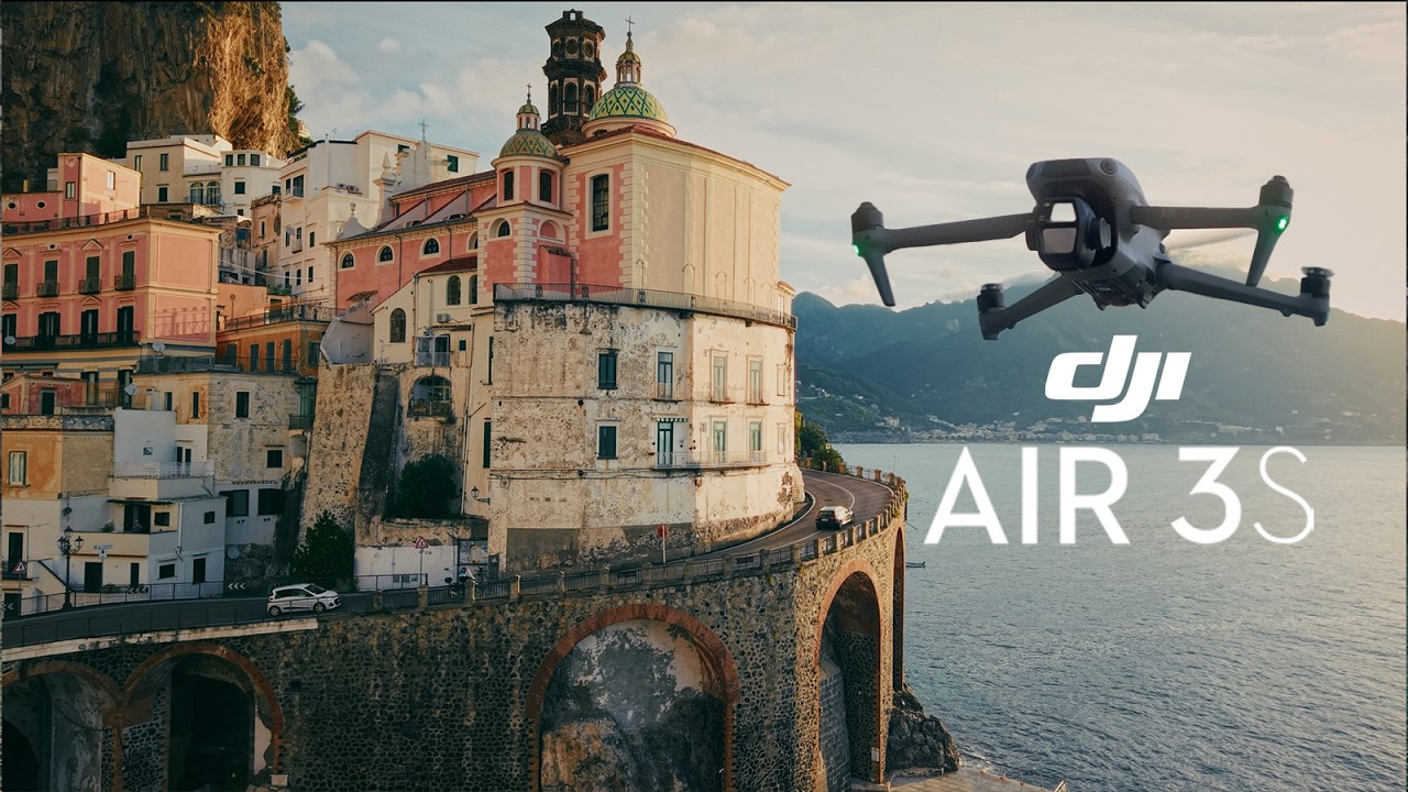 DJI AIR 3 S - INSANE Cinematic views of Amalfi Coast