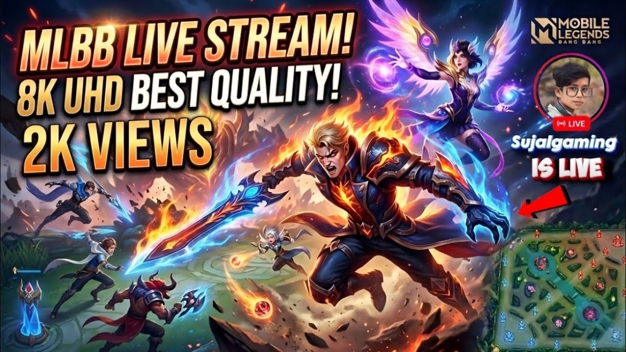 Mobile Legends: Bang Bang 5v5 Game ❣️ || Live || 😊