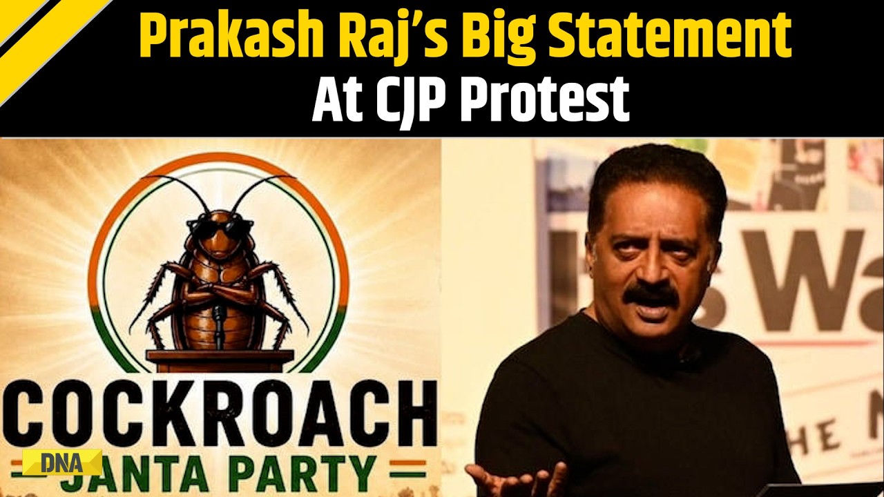 CJP Protest: Prakash Raj Backs Sonam Wangchuk At CJP Protest, Calls Him Ideal Education Minister