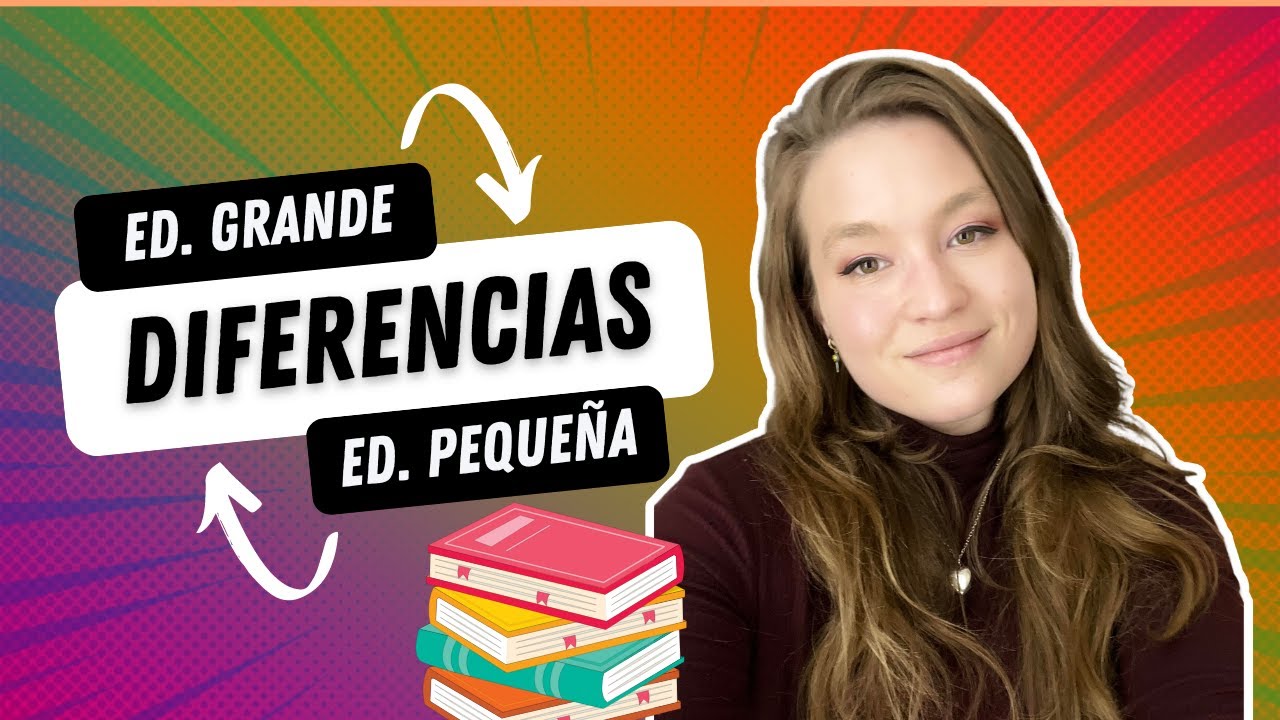 DIFERENCIAS entre PUBLICAR con EDITORIAL PEQUE&Ntilde;A y EDITORIAL GRANDE // Mi experiencia