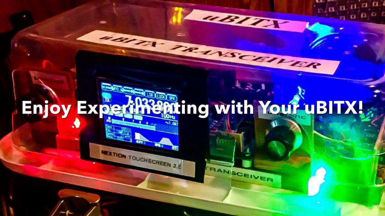 The uBITX with Additions, Modifications and Filtering