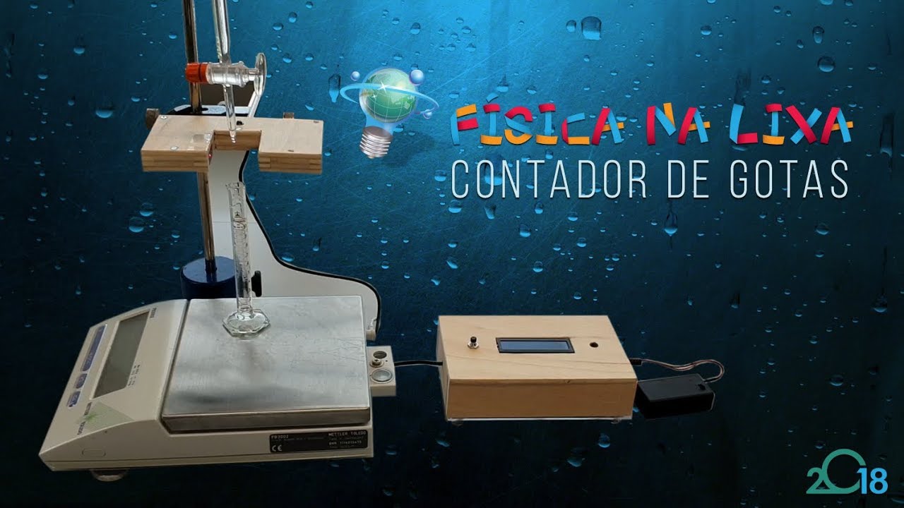 Contador de gotas com Arduino - Drop Counter