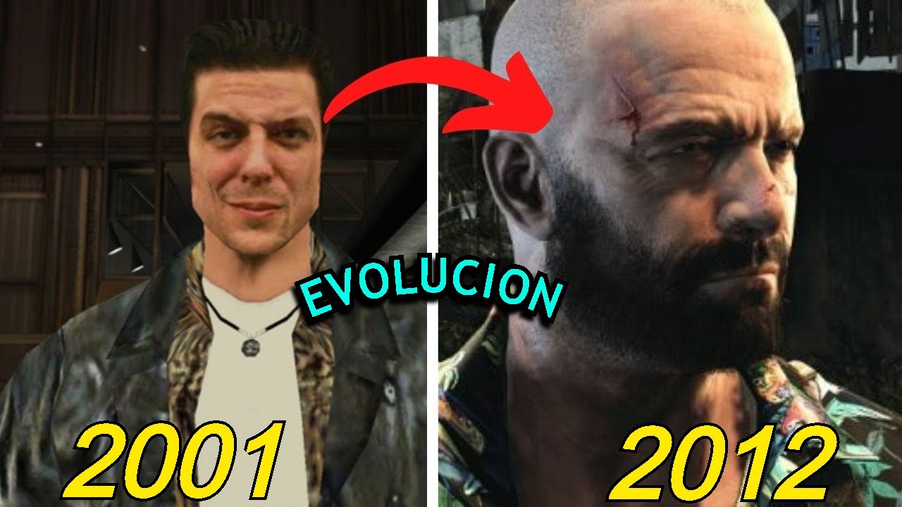 Evolución De MAX PAYNE (PS2 -XBOX 360) 2001-2012