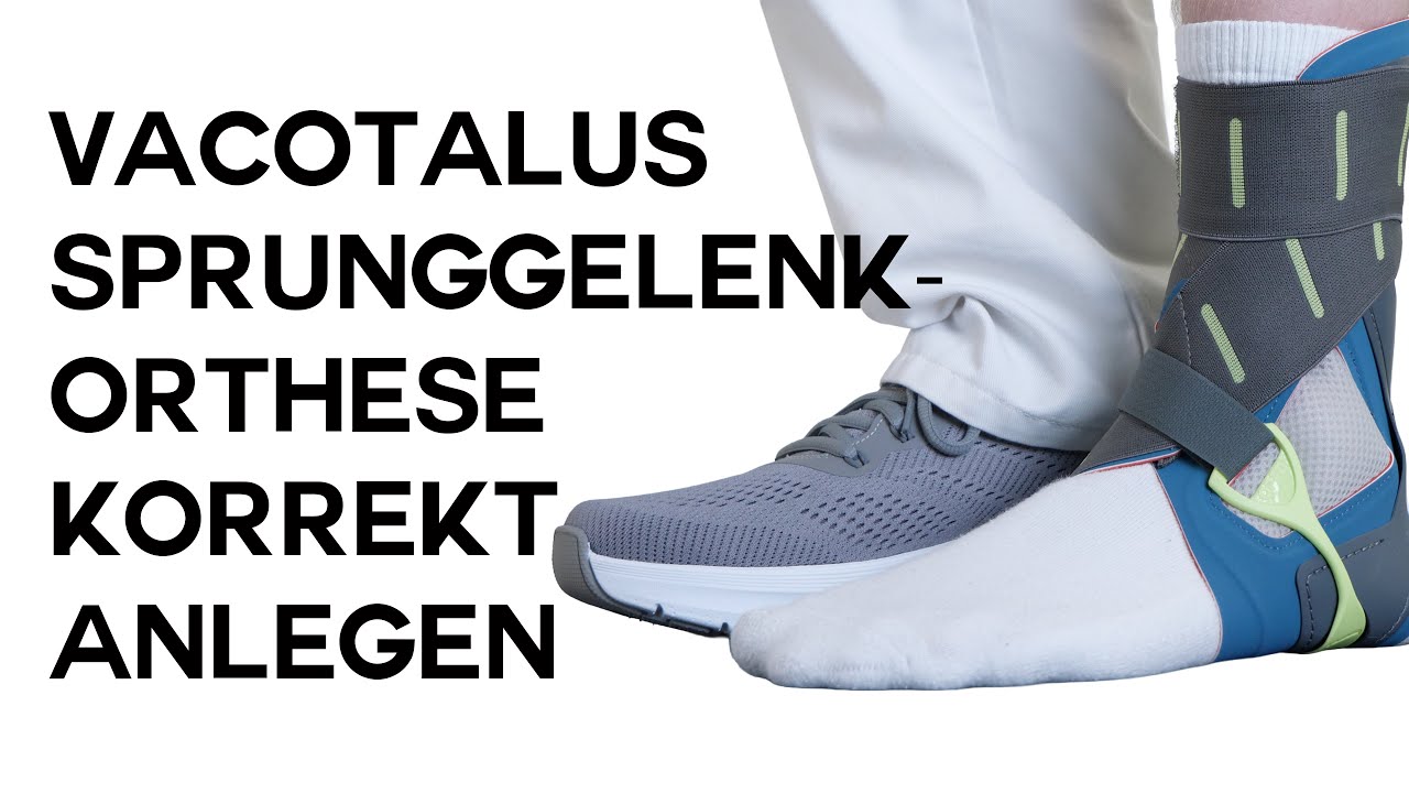 Oped Vacotalus Spunggelenkorthese korrekt anlegen – Einfache Anleitung!