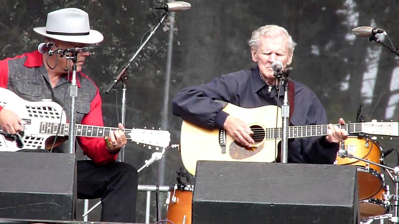Doc Watson "The Train That Carried My Girl From Town" Hardly Strictly Bluegrass 2010