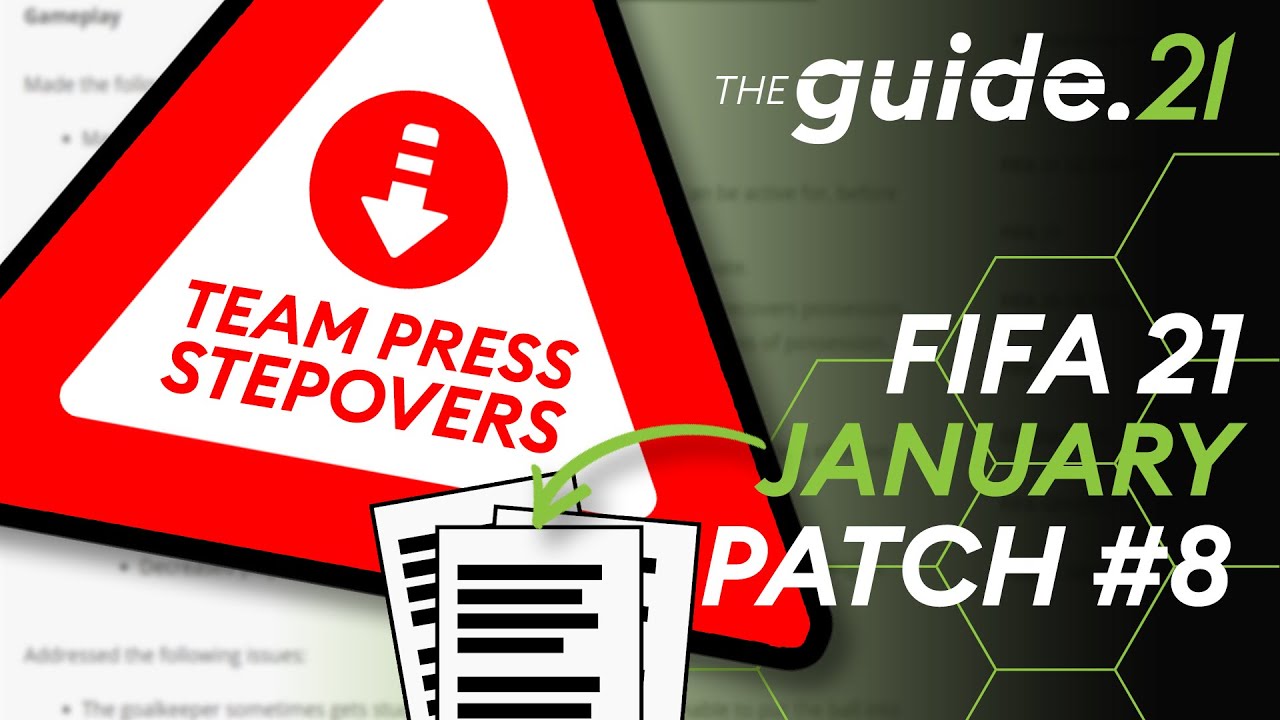 Big NERFS To Stepovers & Teampress | What Can You Still Use The BEST? | Title Update 8 January Patch