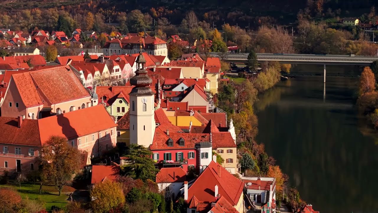 Frohnleiten im Herbst 4K