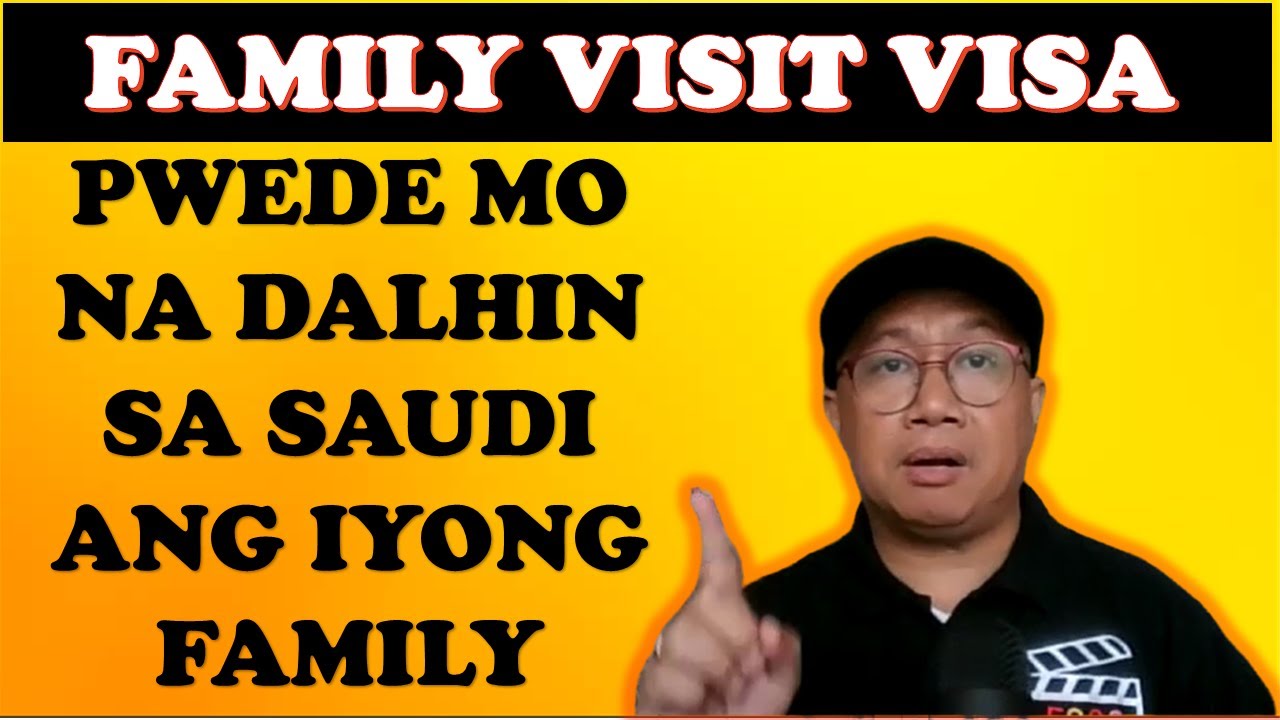 🔴 HOW TO APPLY FOR FAMILY VISIT VISA IN SAUDI ARABIA