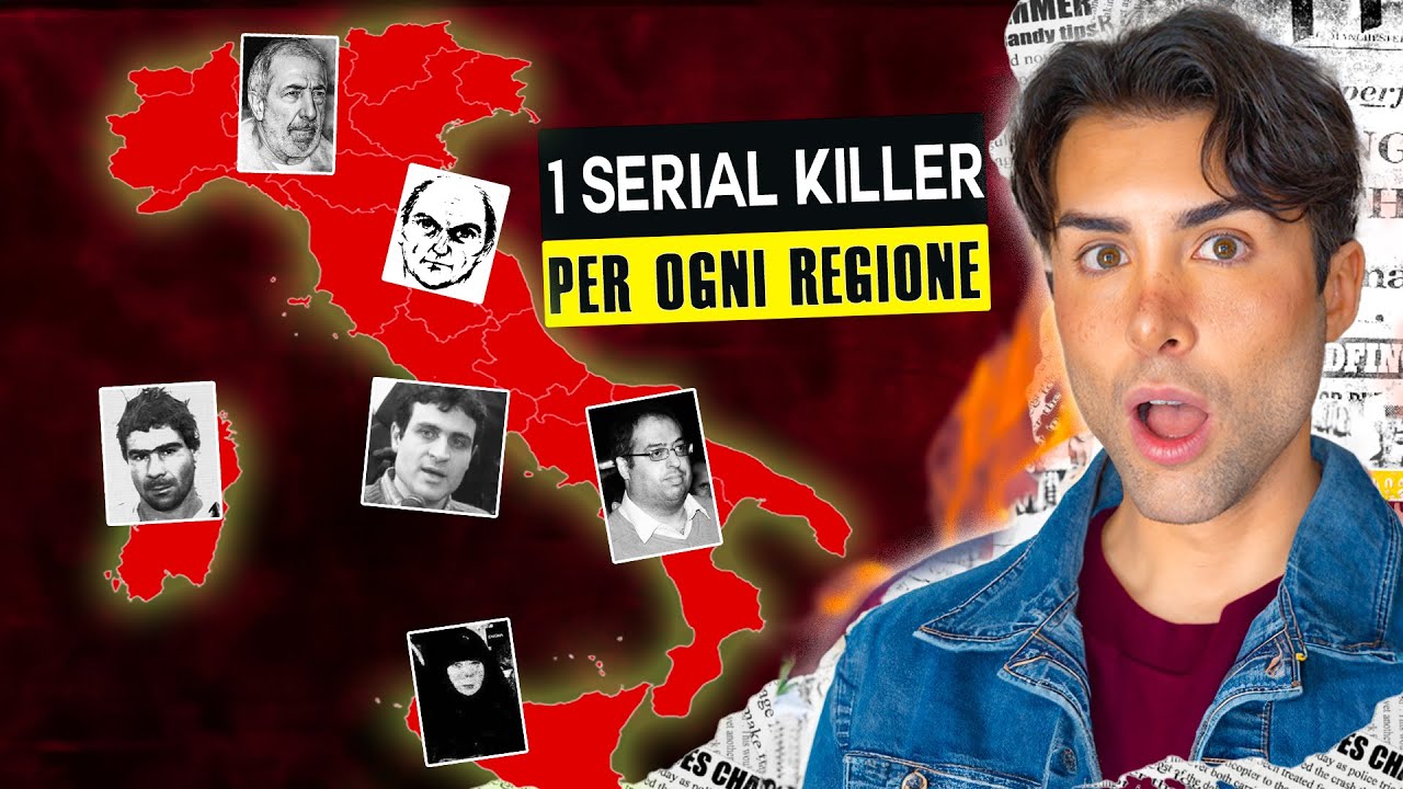 1 SERIAL KILLER PER OGNI REGIONE: L'ITALIA TRUE CRIME | GIANMARCO ZAGATO