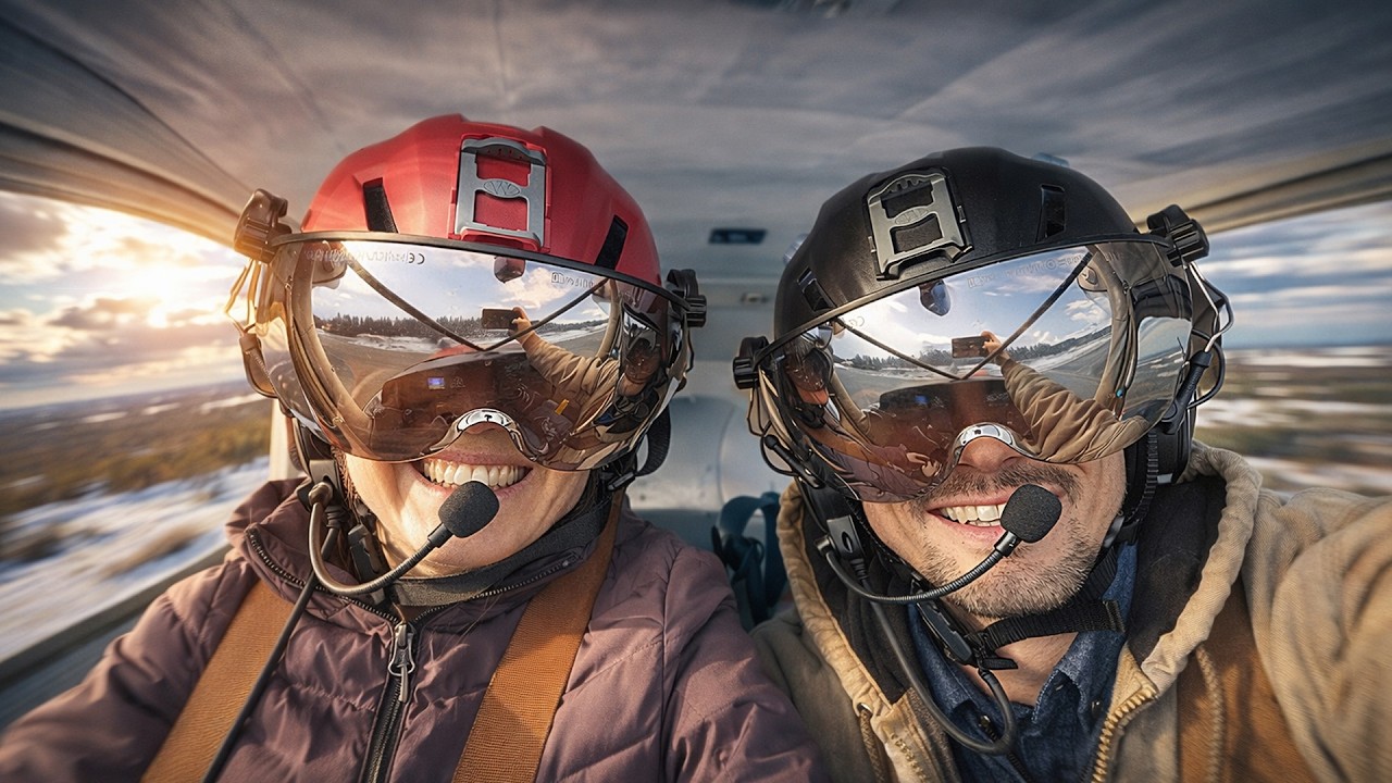 Установка шлема Skycowboy A20