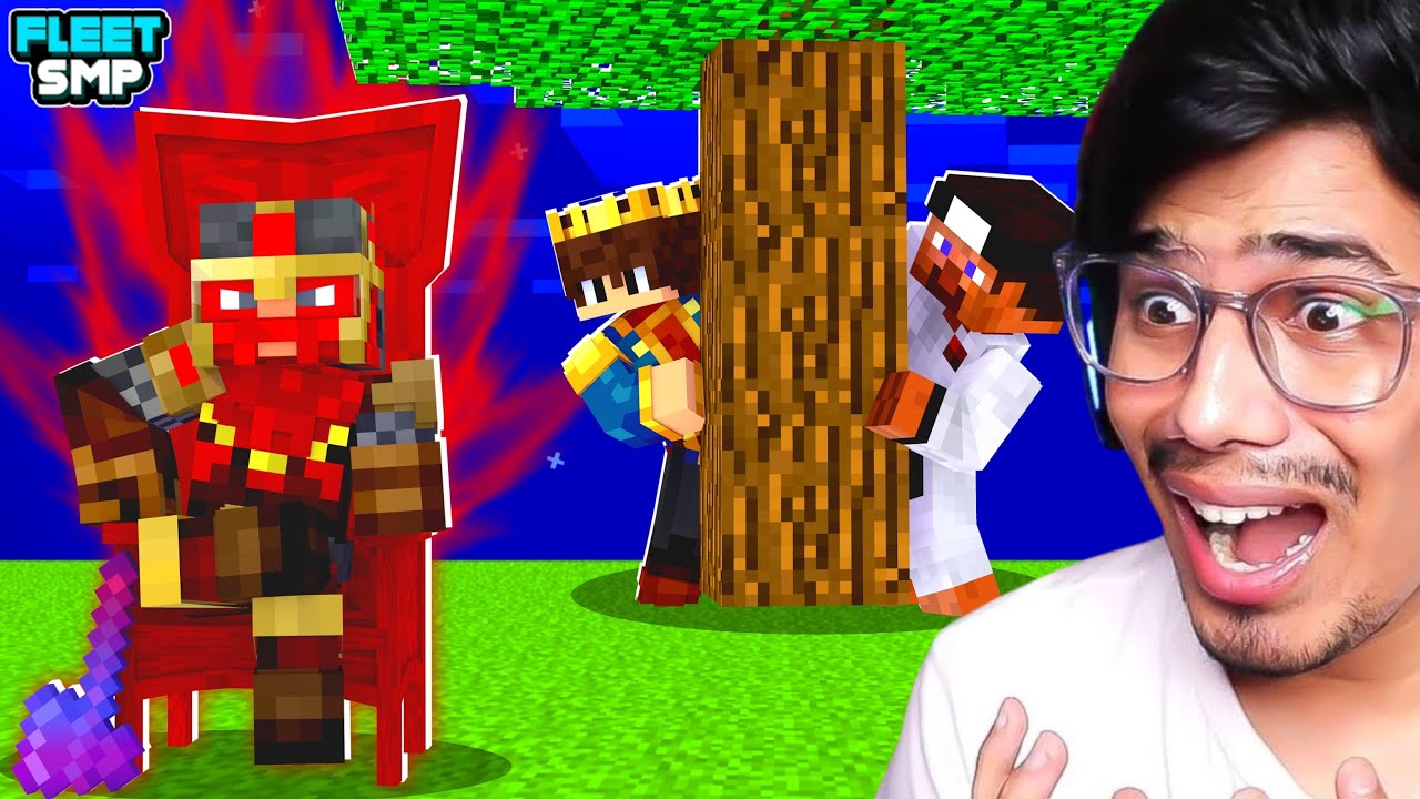 We SCAMMED Barbarian King In FLEET SMP 😱