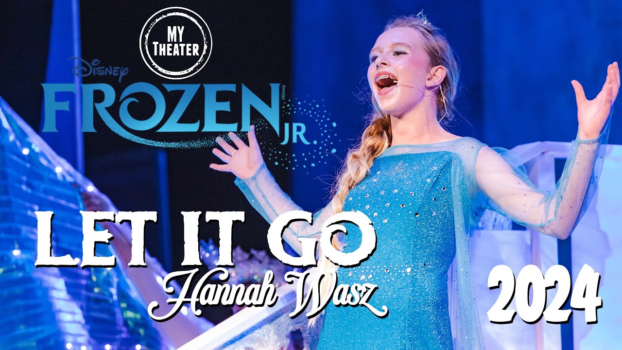 Frozen Jr - amazing LET IT GO performance by 13-year-old Hannah -iconic costume change & BIG FINISH