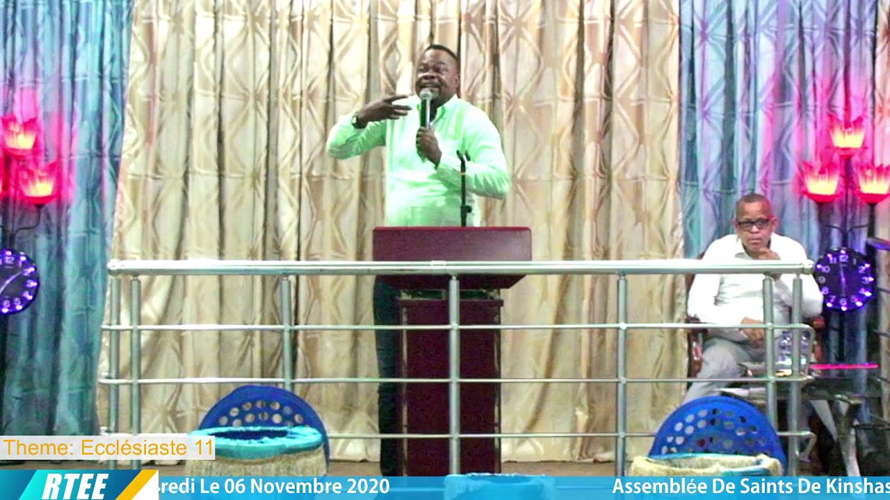 EN DIRECT DE KINSHASA  UNIVERSITE 83 AVEC DR KALO KABUNDA Albert  Thème:  Ecclésiaste 11