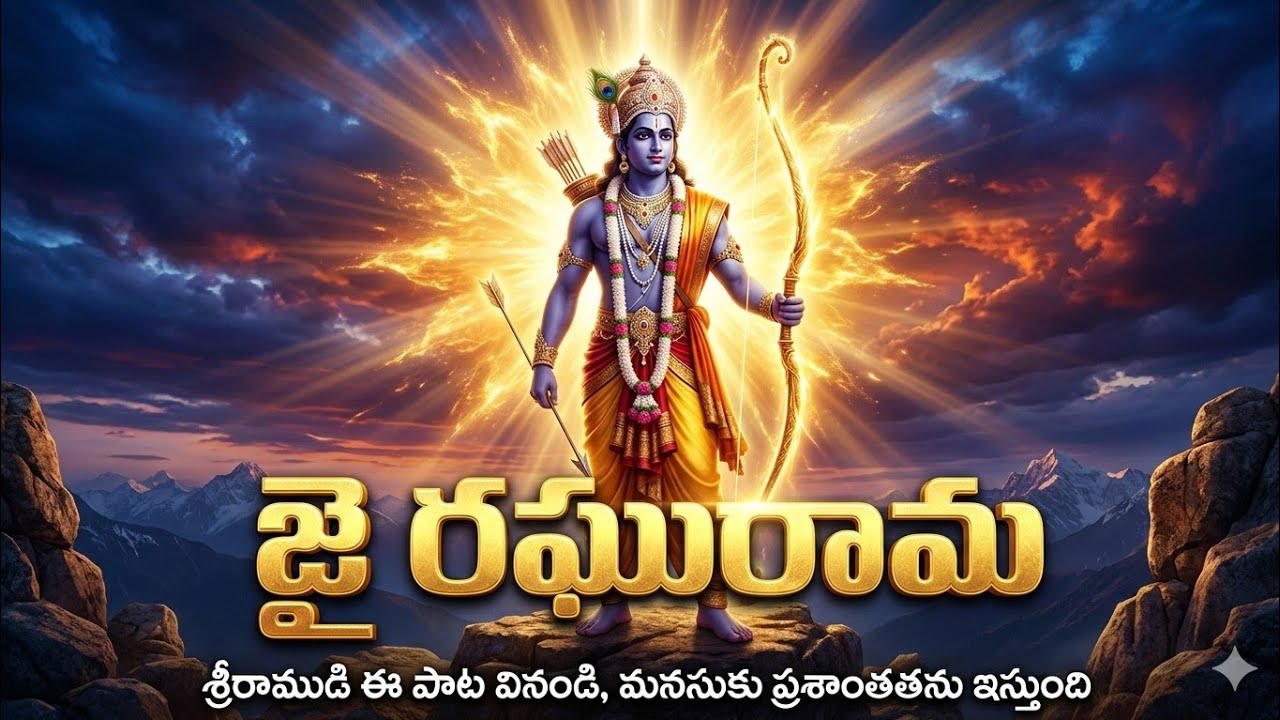 జై రఘురామ | Powerful Sri Rama Devotional Song | Jai Sri Ram