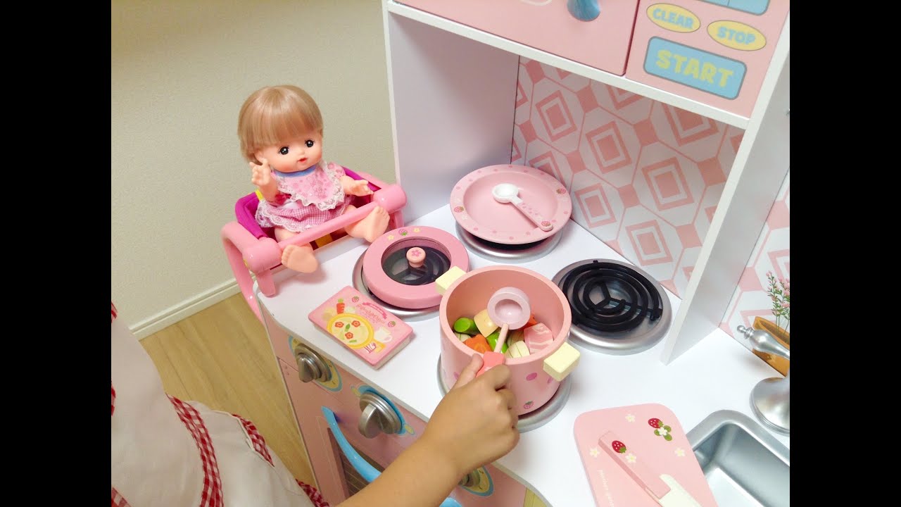 メルちゃん おままごと クリーミーシチューセット / Mell-chan Doll Cooking Toys , Making Stew