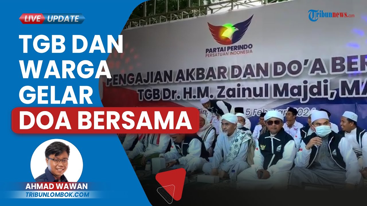 Ribuan Warga Banjiri Lapangan Nasional Lombok Timur demi Ikuti Doa Bersama untuk Ganjar-Mahfud