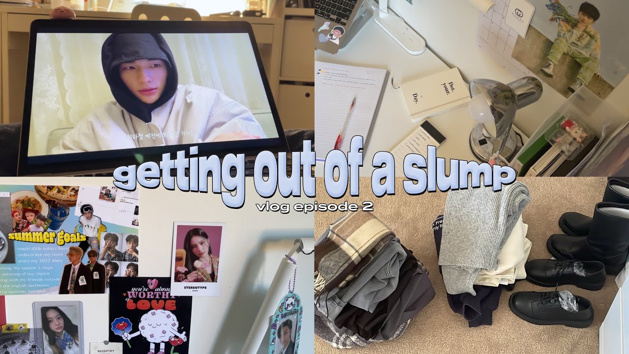 s3 vlog🏄🏻‍♀️getting out of a slump, new 2022 timetable, studying and new clothes from Codibook!