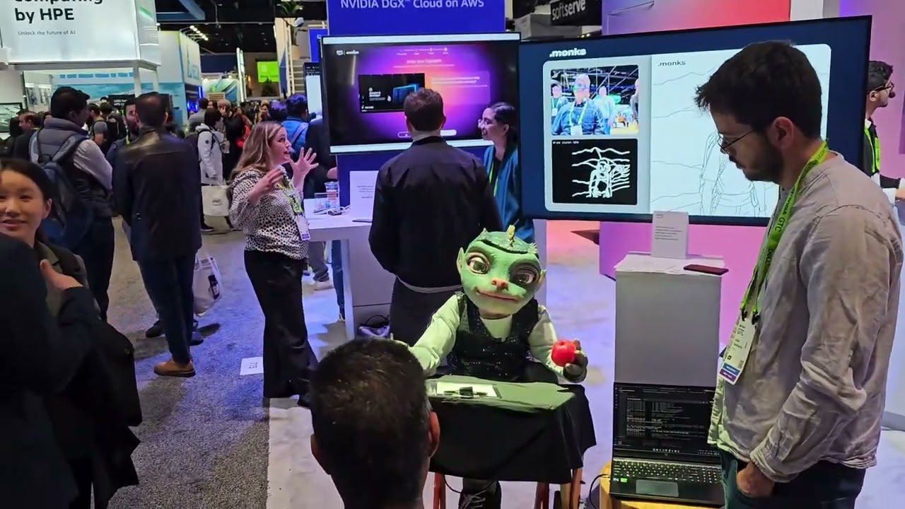 GTC 2025 Behind the scenes! Walking through $3 billion worth of AI innovation #gtc2025 #futureoftech