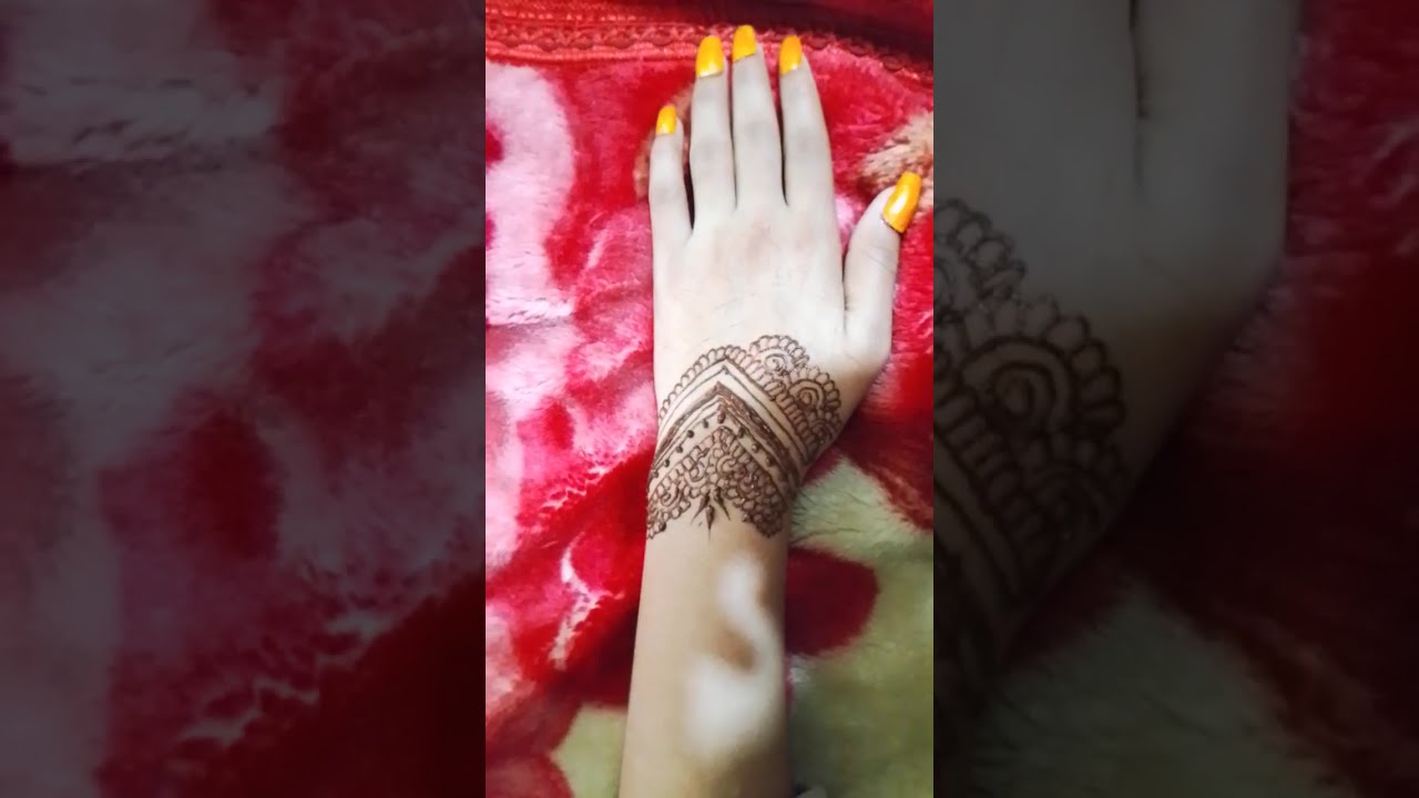 Very beautiful Latest floral arablc henna mehndi design 👌 Farhat official channl 