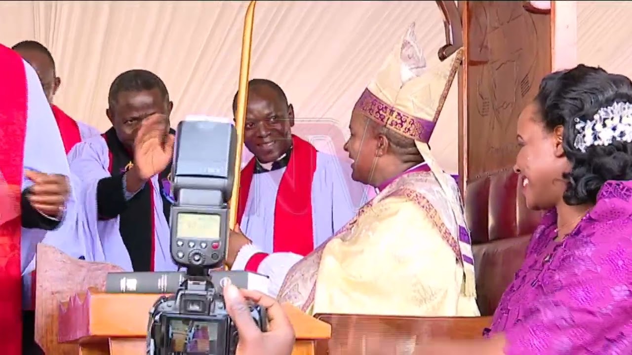 Mukono diocese welcomes Enos Kitto Kagodo as new bishop