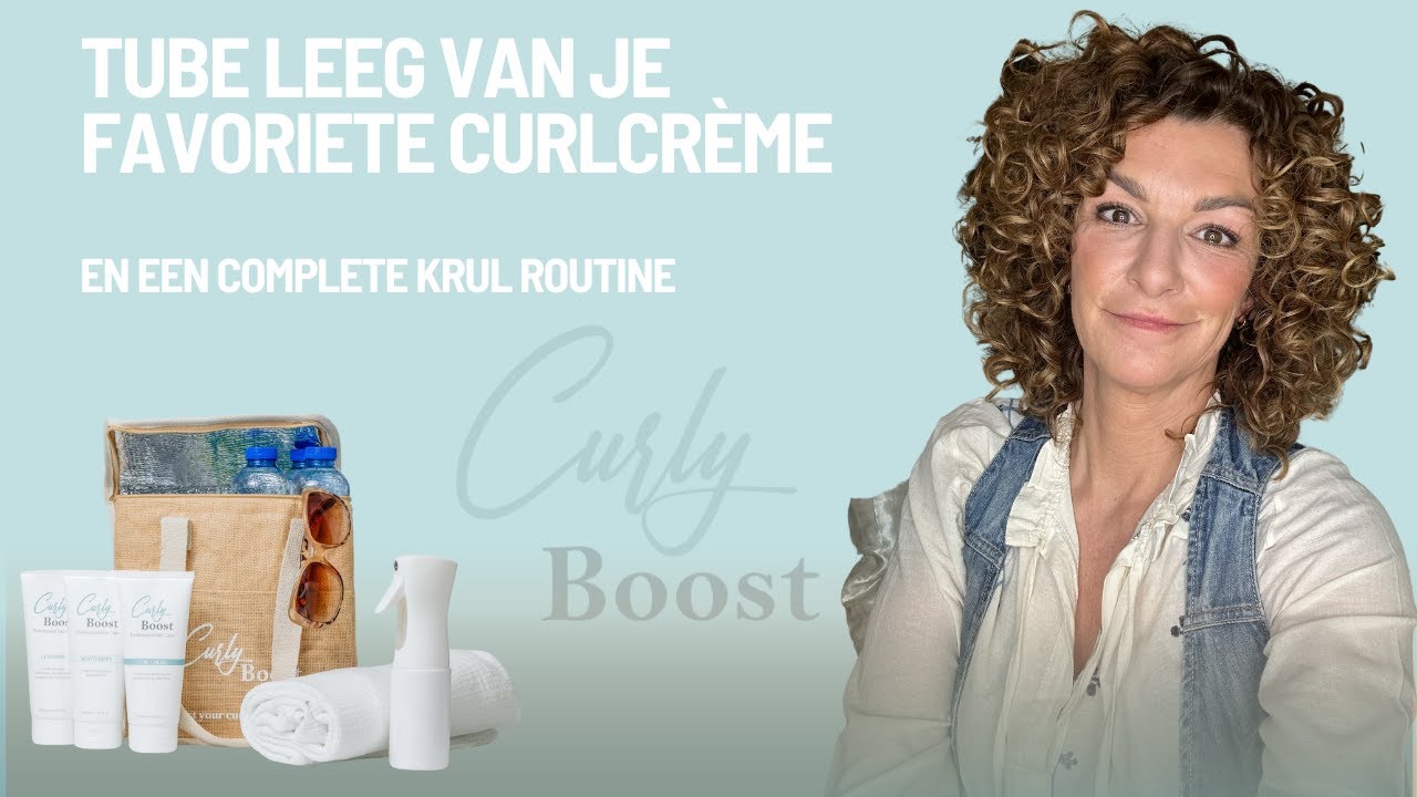 Knip je tube van je favoriete curlcrème open, als je denkt dat de tube leeg is!