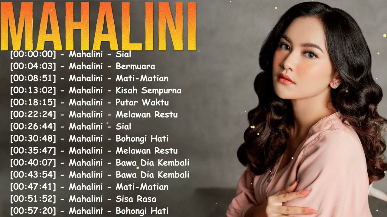 Mahalini Lagu Galau Modern 2026 | Musik Pop Indonesia Yang Bikin Susah Move On