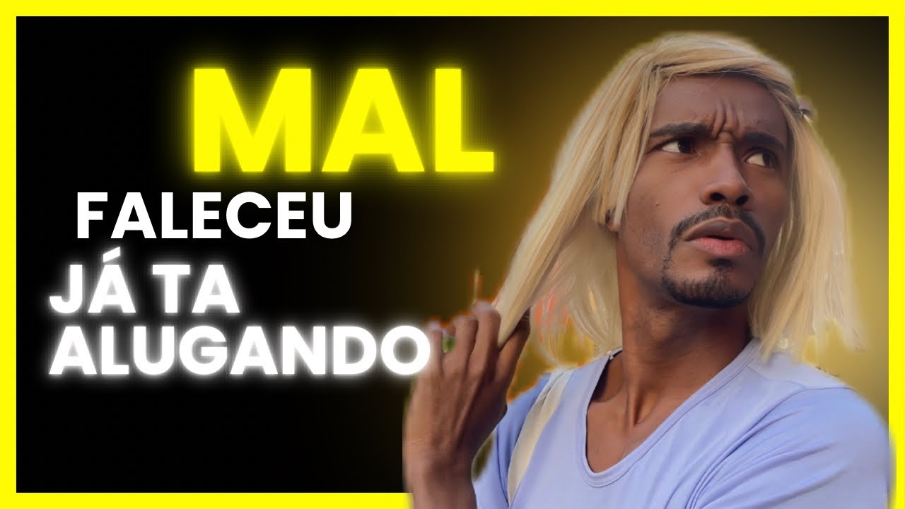 A mãe mal faleceu e já tá alugando a casa 