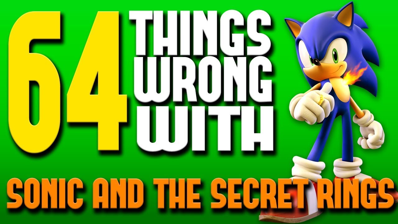 64 Things WRONG With Sonic and the Secret Rings (PARODY)
