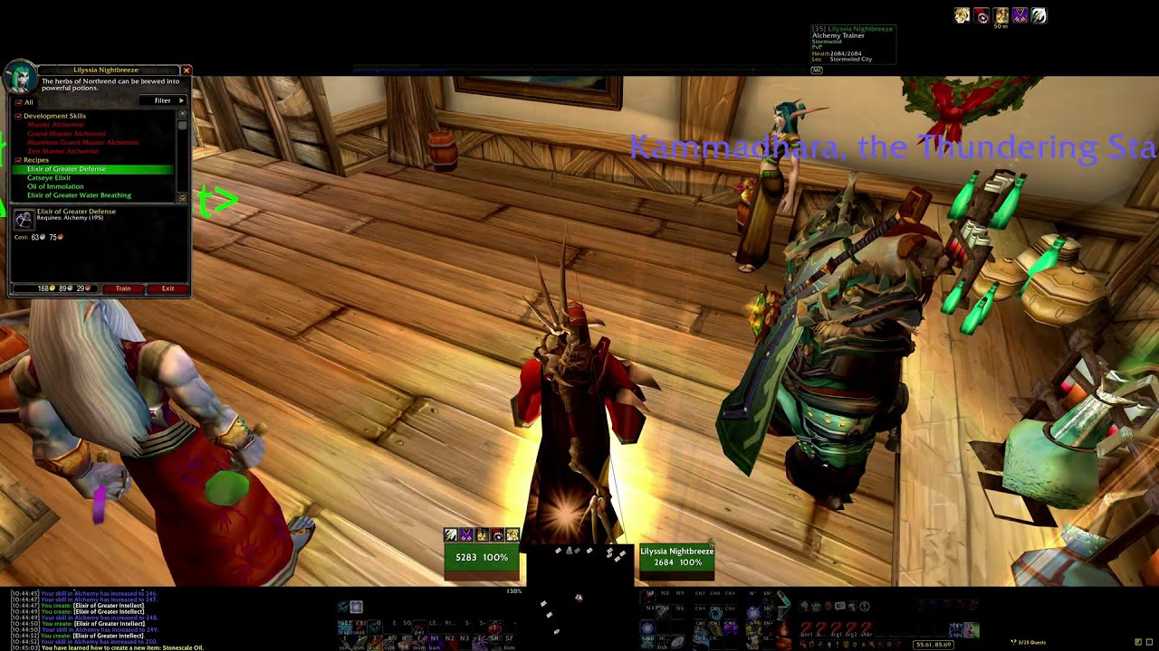 World of Warcraft | Mists of Pandaria Classic | Alchemy and Tailoring