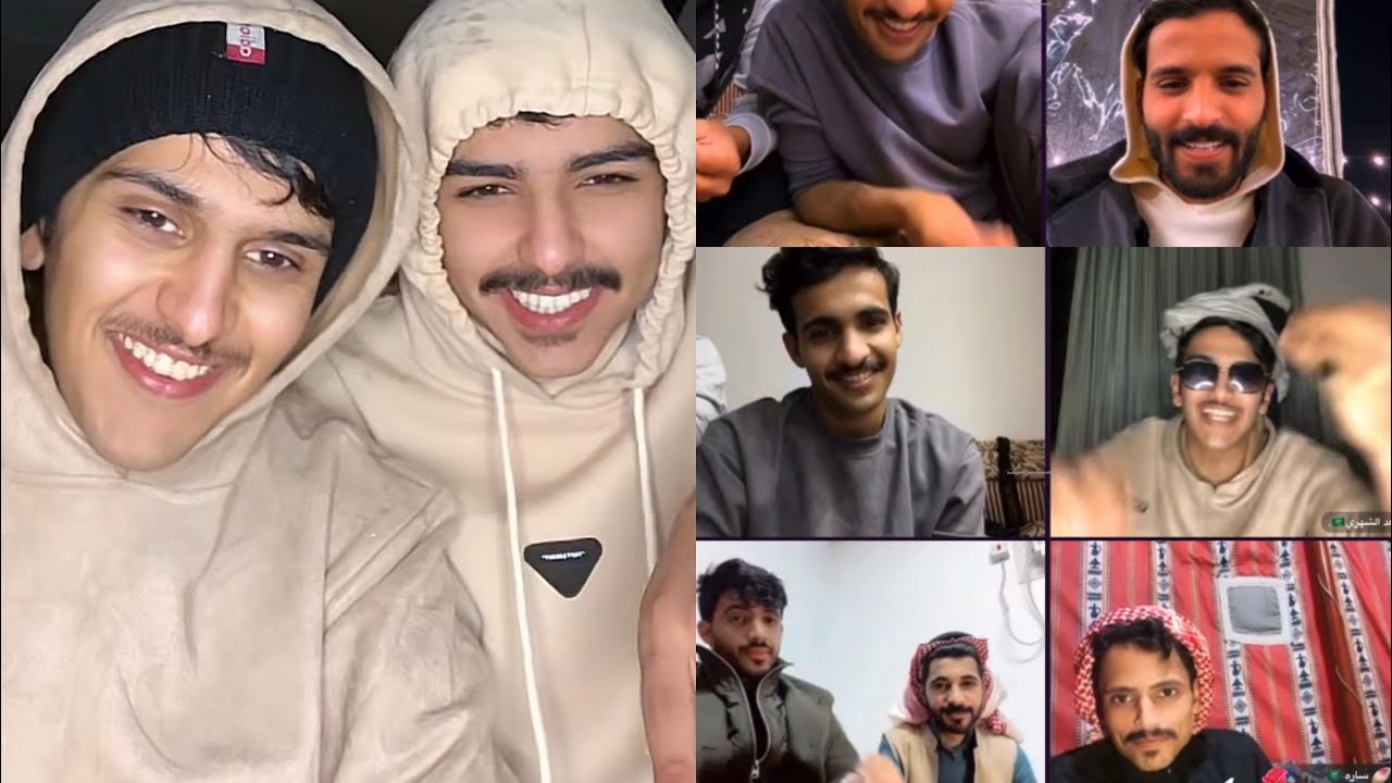 بث بهاج الاكلبي مع سعد الشهري وسلطان واحمد رحيم #تيك_توك٢