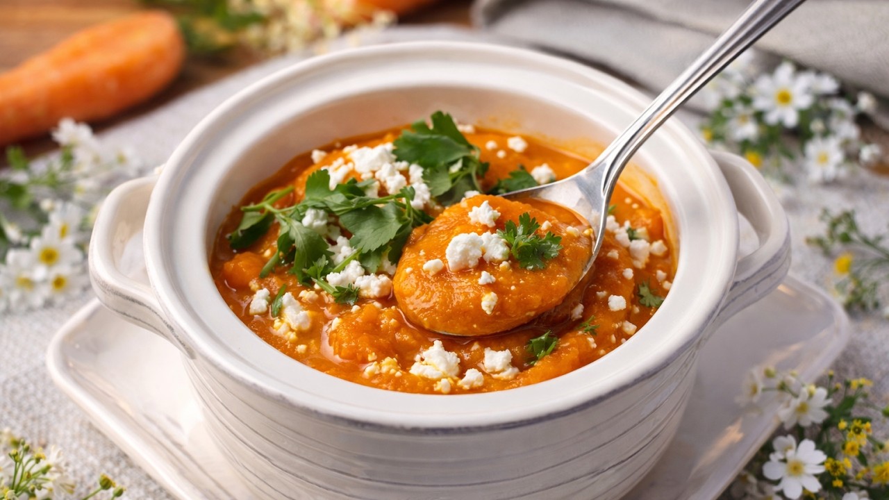 I Make This Healthy Carrot Soup Every Winter | Simple & Nourishing